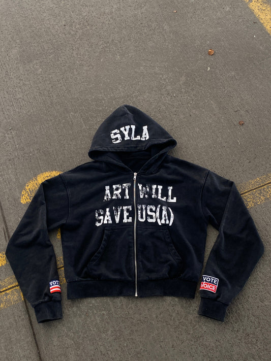 "Art Will Save US(A)" Hoodie