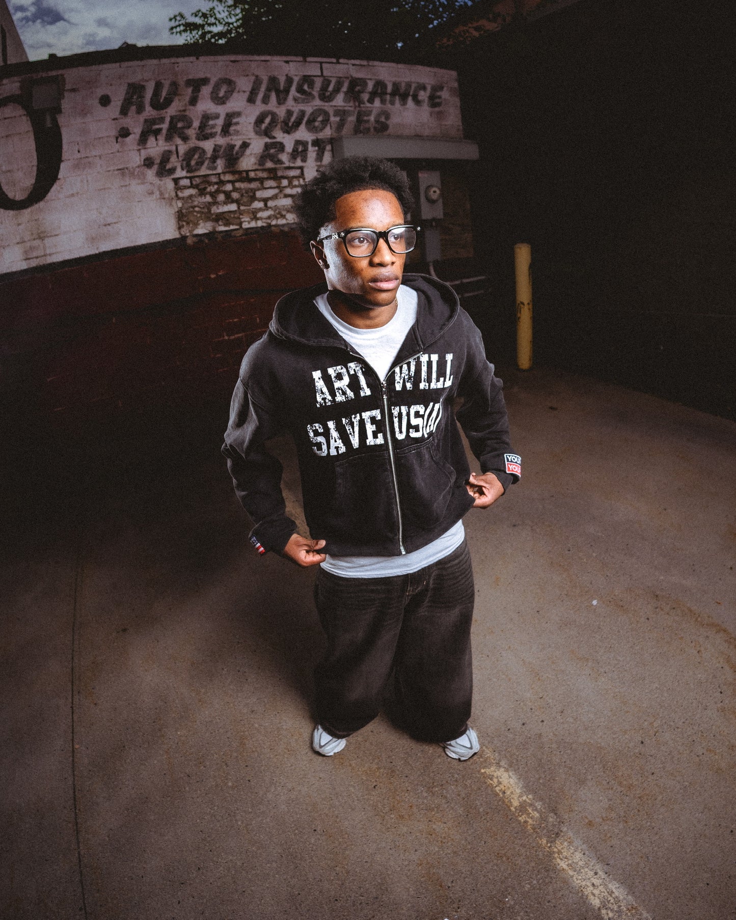 "Art Will Save US(A)" Hoodie